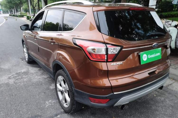 Used Ford Kuga 2017 EcoBoost 180 Two-Wheel-Drive Platinum Edition Rear Left 45 Deg