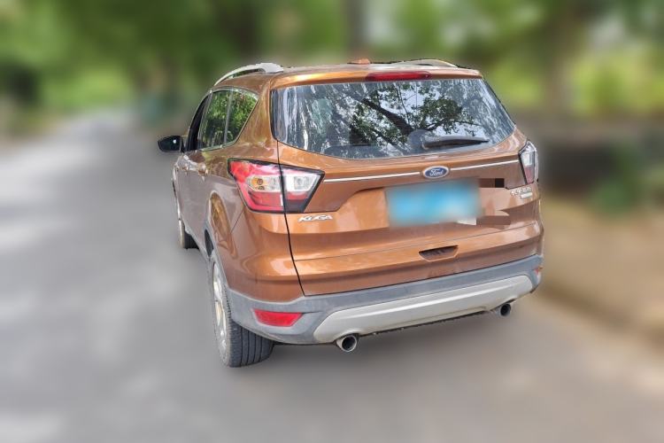 Used Ford Kuga 2017 EcoBoost 180 Two-Wheel-Drive Elite Trim Rear Left 45 Deg