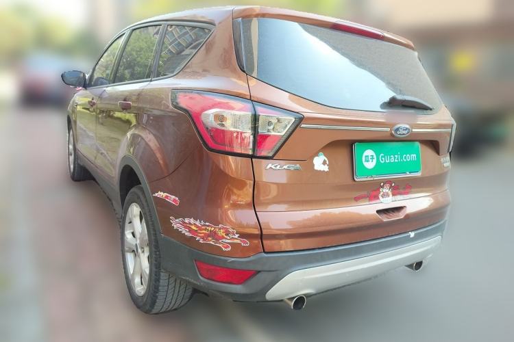 Used Ford Kuga 2017 EcoBoost 180 Two-Wheel-Drive Elite Trim Rear Left 45 Deg