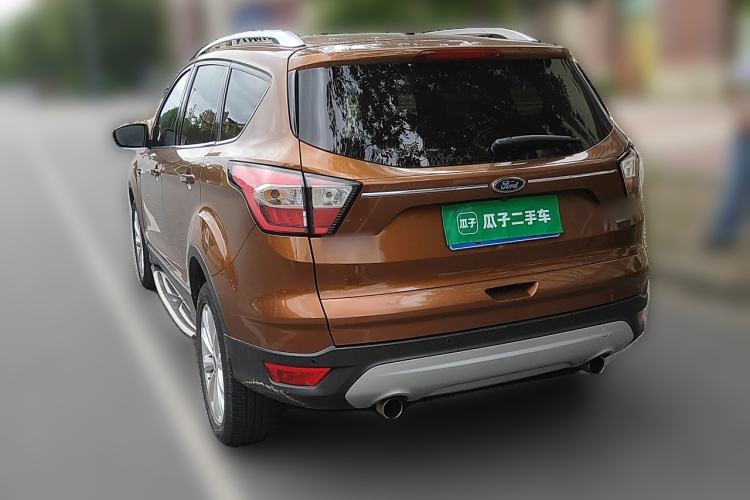 Used Ford Kuga 2017 EcoBoost 180 Four-Wheel Drive Luxury Wing Model Rear Left 45 Deg