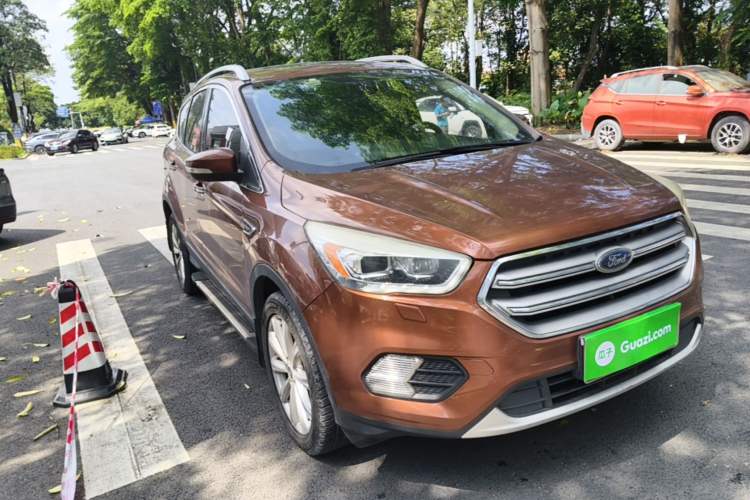 Used Ford Kuga 2017 EcoBoost 245 4x4 Prestige Edition Front Right 45 Deg