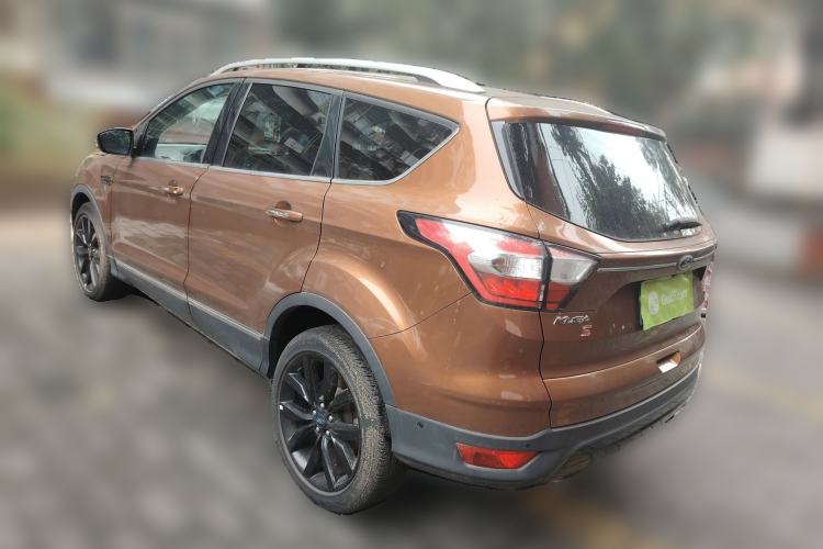 Used Ford Kuga 2017 EcoBoost 245 Four-Wheel-Drive Sport Model Rear Left 45 Deg