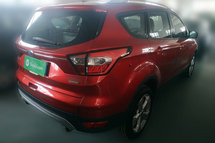 Used Ford Kuga 2017 EcoBoost 180 Two-Wheel-Drive Elite Trim Rear Right 45 Deg
