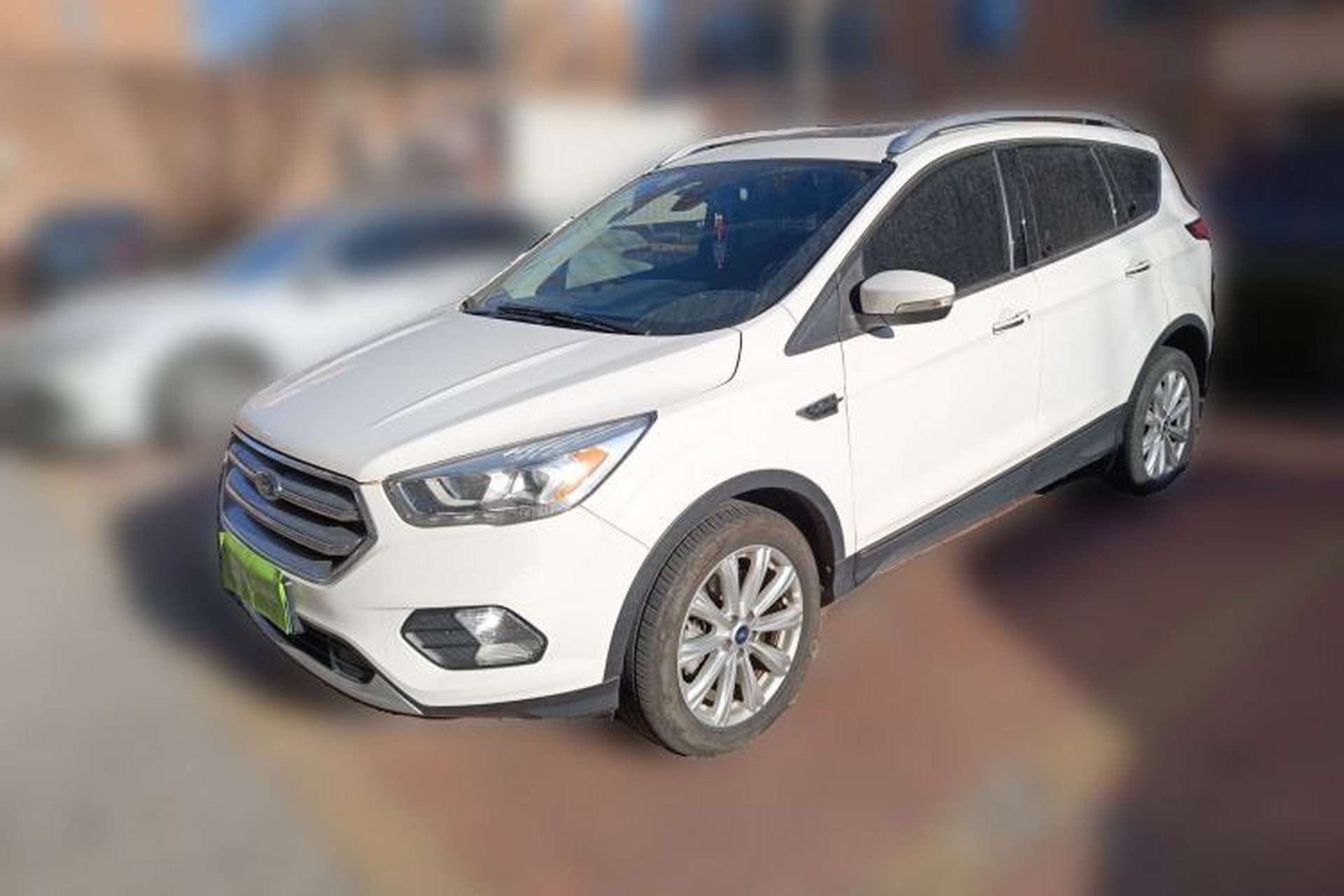 Used Ford Kuga 2017 EcoBoost 180 Four-Wheel Drive Luxury Wing Model Front Left 45 Deg
