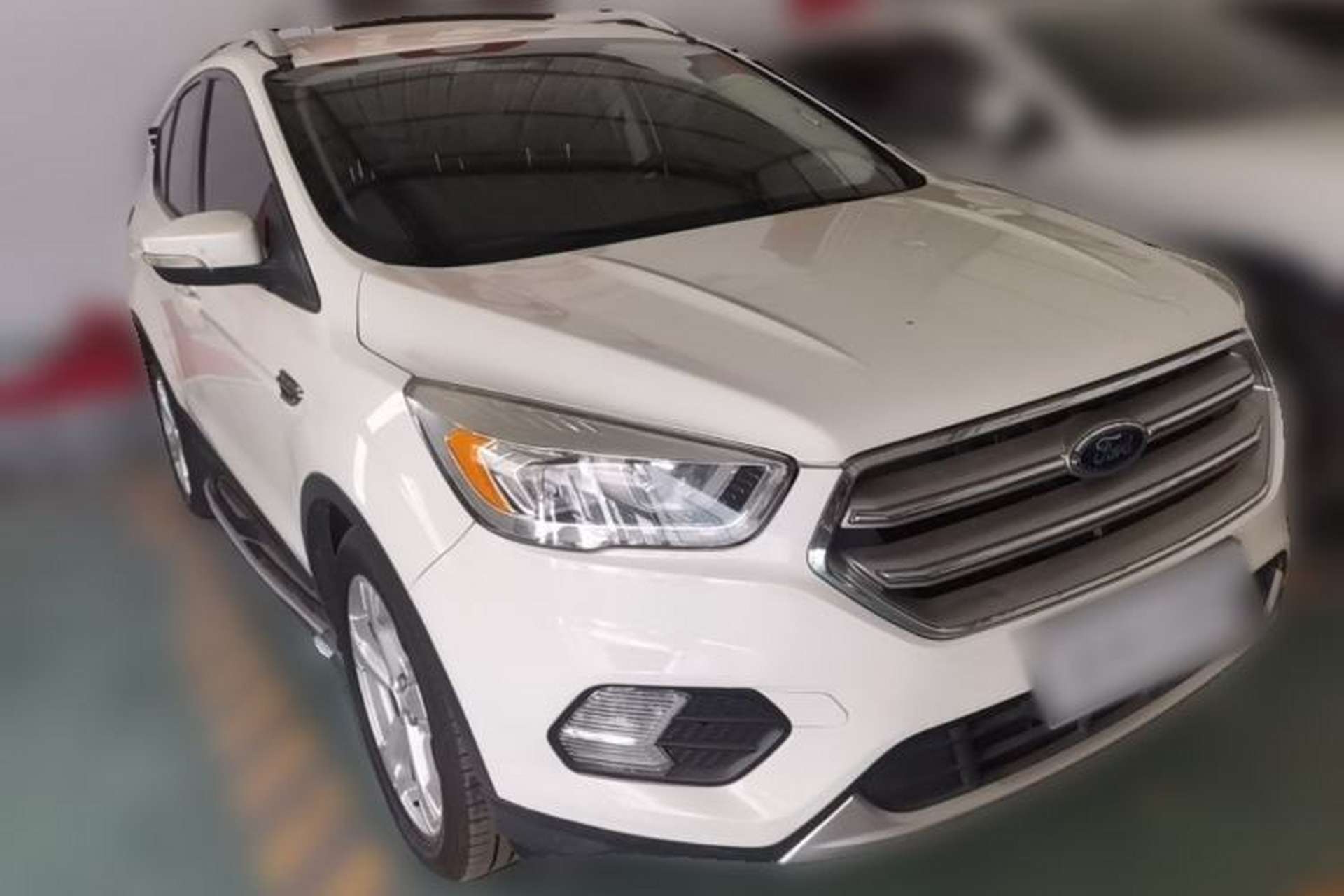 Used Ford Kuga 2017 EcoBoost 180 Two-Wheel-Drive Elite Trim Front Right 45 Deg