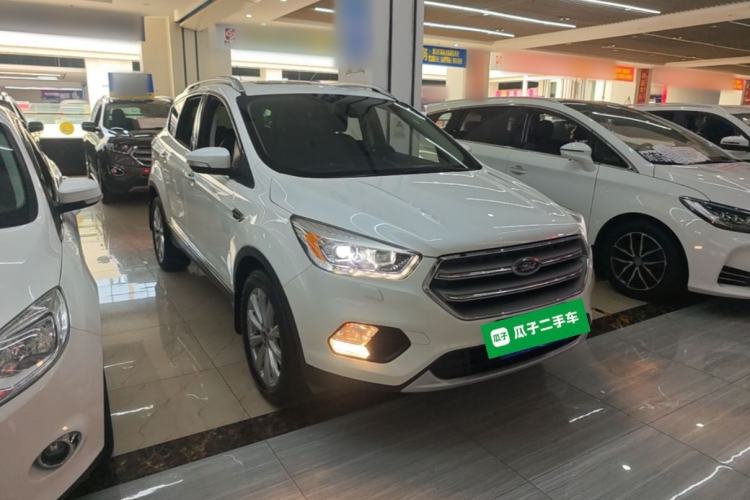 Used Ford Kuga 2017 EcoBoost 245 4x4 Prestige Edition Front Right 45 Deg