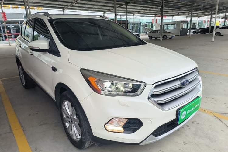 Used Ford Kuga 2017 EcoBoost 245 4x4 Prestige Edition Front Right 45 Deg