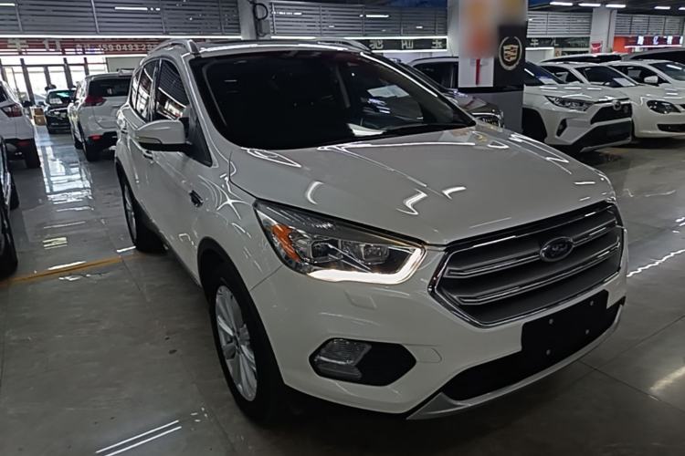 Used Ford Kuga 2017 EcoBoost 245 4x4 Prestige Edition Front Right 45 Deg