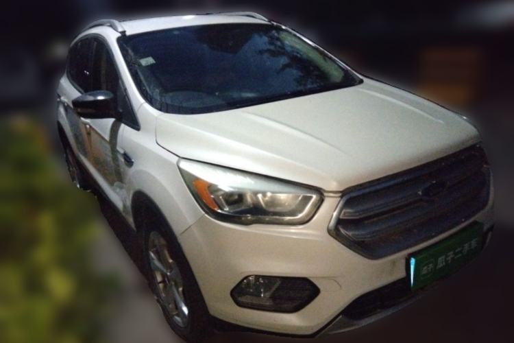 Used Ford Kuga 2017 EcoBoost 180 Two-Wheel-Drive Elite Trim Front Right 45 Deg