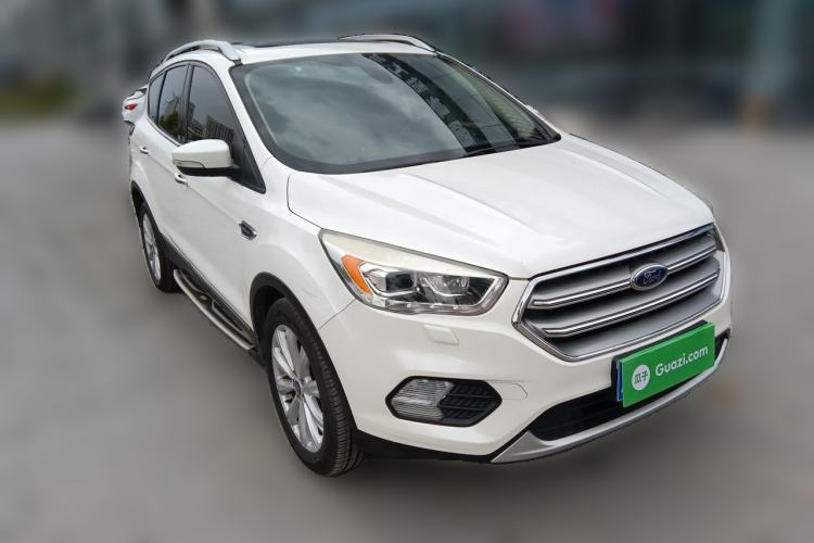 Used Ford Kuga 2017 EcoBoost 245 4x4 Prestige Edition Front Right 45 Deg