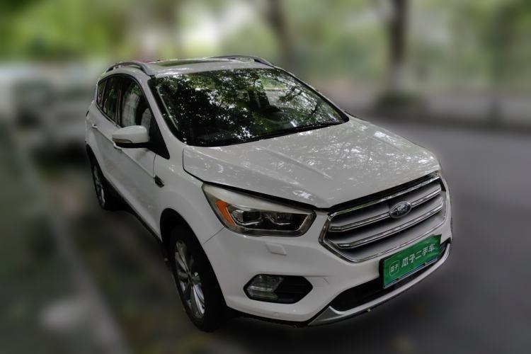 Used Ford Kuga 2017 EcoBoost 245 Four-Wheel Drive Titanium Edition Front Right 45 Deg