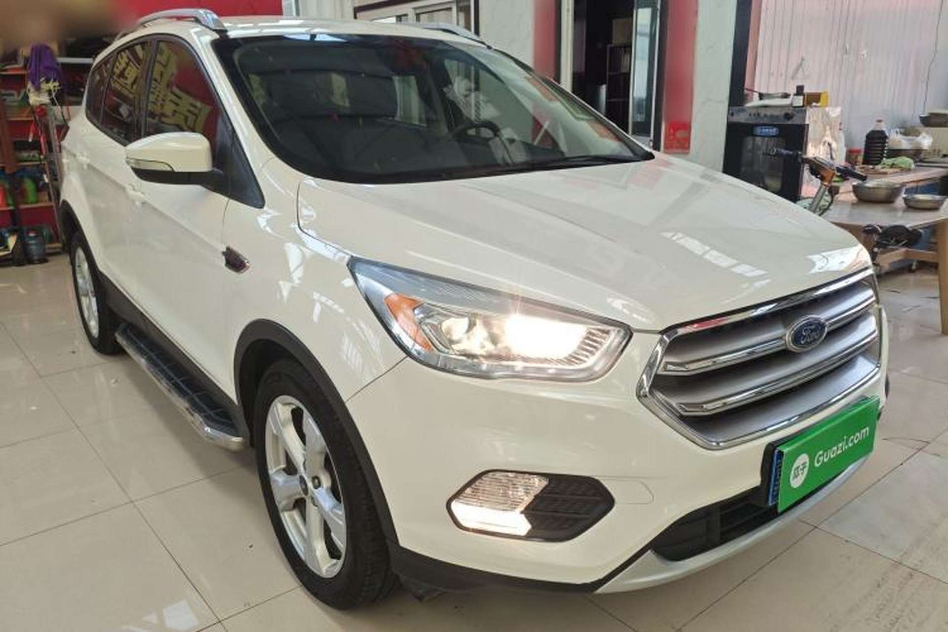 Used Ford Kuga 2017 EcoBoost 180 Two-Wheel-Drive Elite Trim Front Right 45 Deg