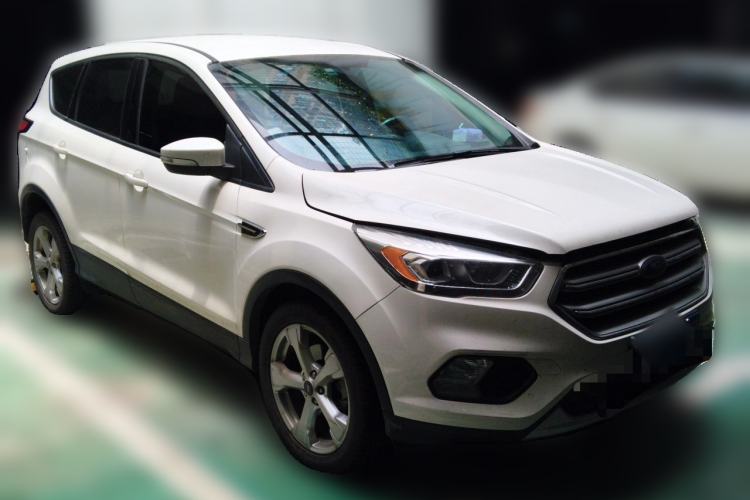 Used Ford Kuga 2017 EcoBoost 180 Two-Wheel-Drive Elite Trim Front Right 45 Deg