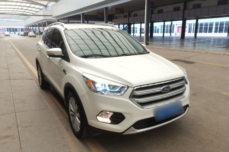 Used Ford Kuga 2017 EcoBoost 180 Four-Wheel Drive Luxury Wing Model Front Right 45 Deg