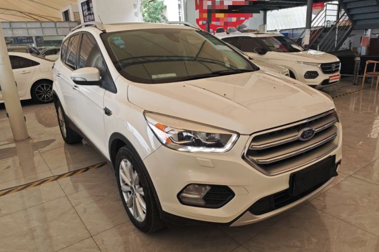 Used Ford Kuga 2017 EcoBoost 245 4x4 Prestige Edition Front Right 45 Deg