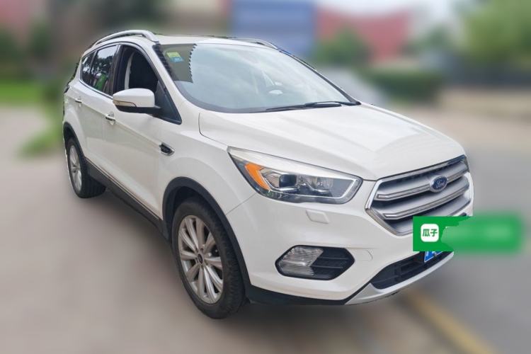 Used Ford Kuga 2017 EcoBoost 245 4x4 Prestige Edition Front Right 45 Deg