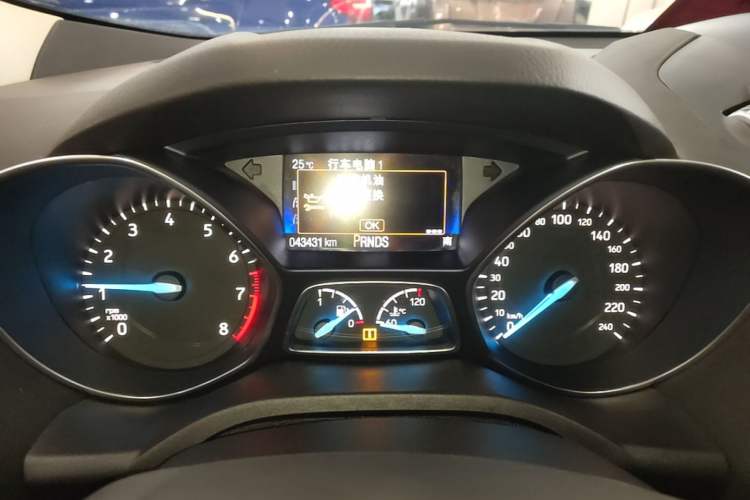 Used Ford Kuga 2017 EcoBoost 180 Four-Wheel Drive Luxury Wing Model Instrument Cluster