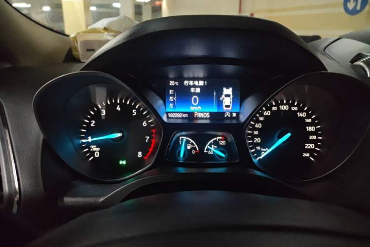 Used Ford Kuga 2017 EcoBoost 245 Four-Wheel-Drive Sport Model Instrument Cluster