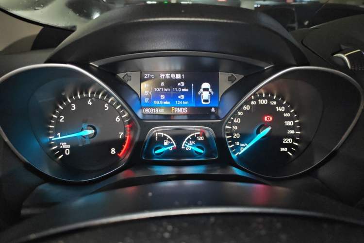 Used Ford Kuga 2017 EcoBoost 180 Two-Wheel-Drive Luxury Wing Edition Instrument Cluster