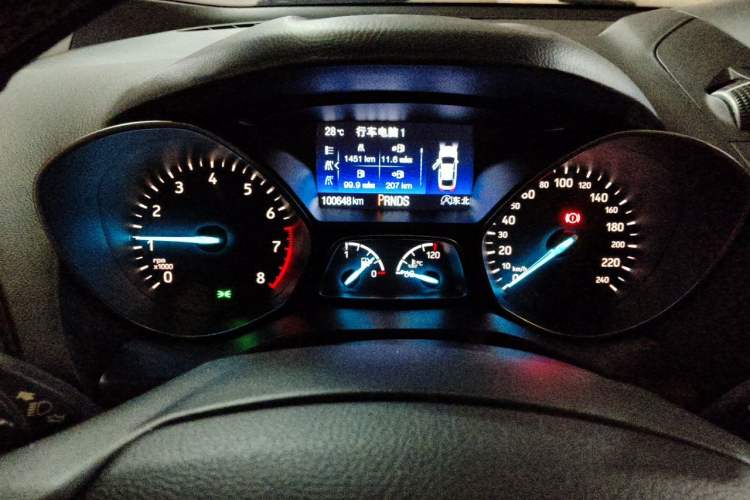 Used Ford Kuga 2017 EcoBoost 245 Four-Wheel-Drive Sport Model Instrument Cluster