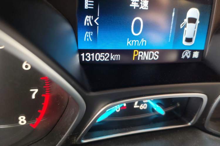 Used Ford Kuga 2017 EcoBoost 245 4x4 Prestige Edition Odometer Close Up