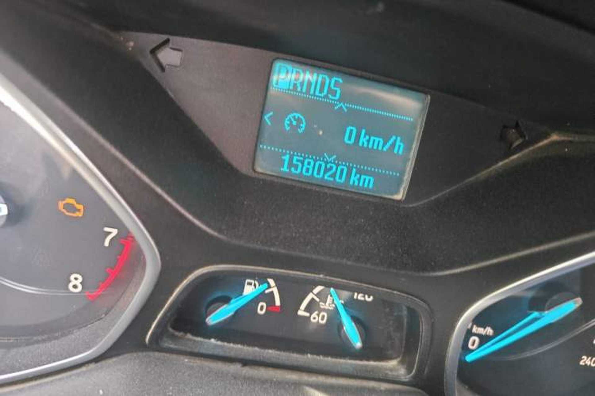 Used Ford Kuga 2017 EcoBoost 180 Two-Wheel-Drive Elite Trim Odometer Close Up