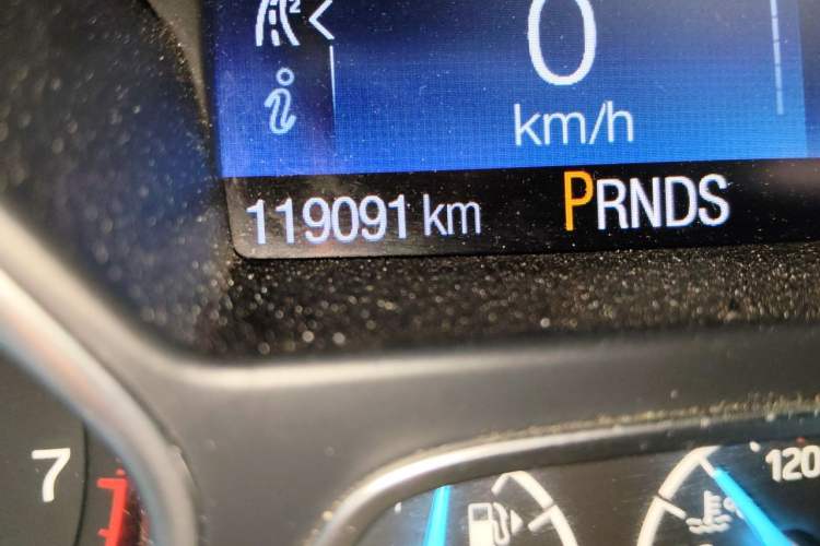 Used Ford Kuga 2017 EcoBoost 245 4x4 Prestige Edition Odometer Close Up