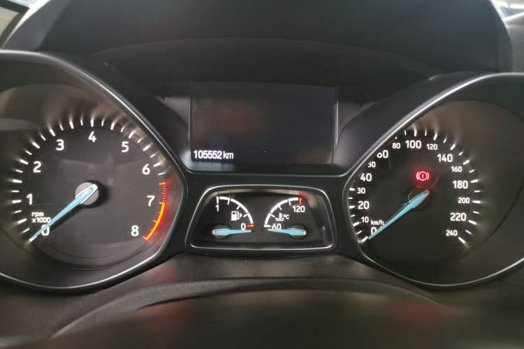 Used Ford Kuga 2017 EcoBoost 180 Two-Wheel-Drive Luxury Wing Edition Odometer Close Up