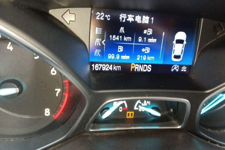 Used Ford Kuga 2017 EcoBoost 245 4x4 Prestige Edition Odometer Close Up