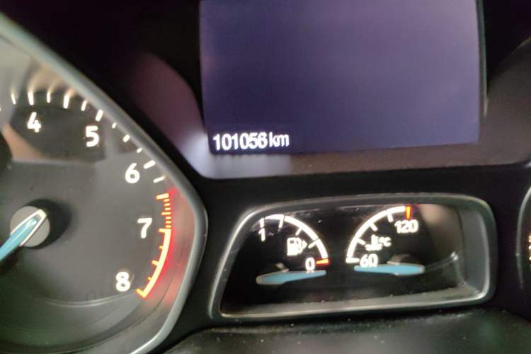 Used Ford Kuga 2017 EcoBoost 245 Four-Wheel Drive Titanium Edition Odometer Close Up