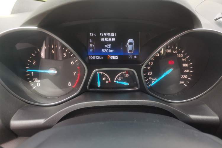 Used Ford Kuga 2017 EcoBoost 245 4x4 Prestige Edition Odometer Close Up