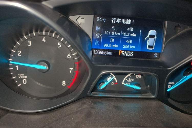 Used Ford Kuga 2017 EcoBoost 180 Two-Wheel-Drive Luxury Wing Edition Odometer Close Up