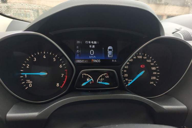 Used Ford Kuga 2017 EcoBoost 180 Two-Wheel-Drive Luxury Wing Edition Odometer Close Up