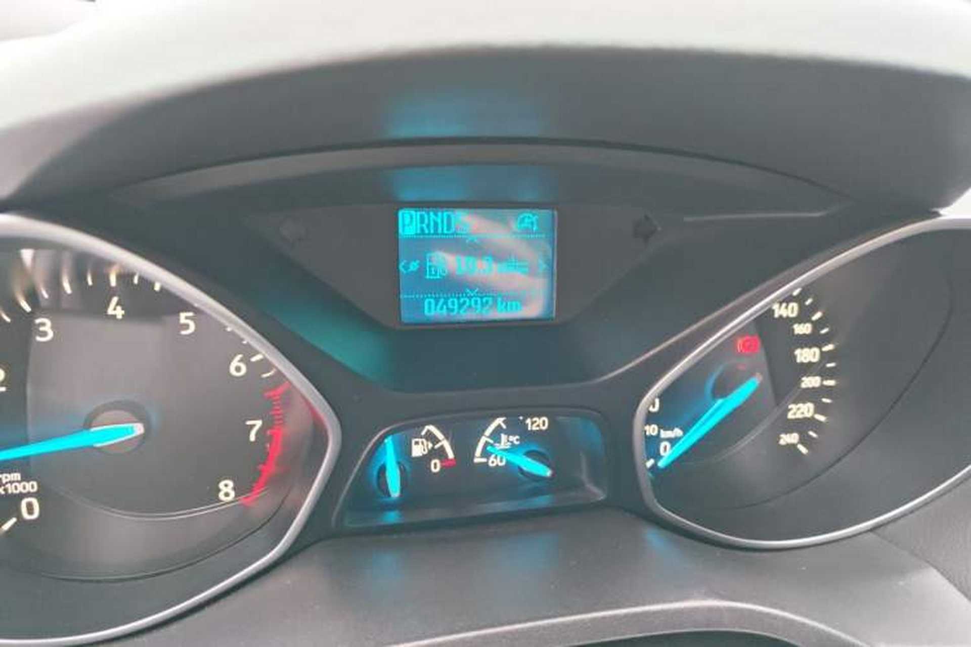 Used Ford Kuga 2017 EcoBoost 245 Four-Wheel Drive Platinum Edition Odometer Close Up