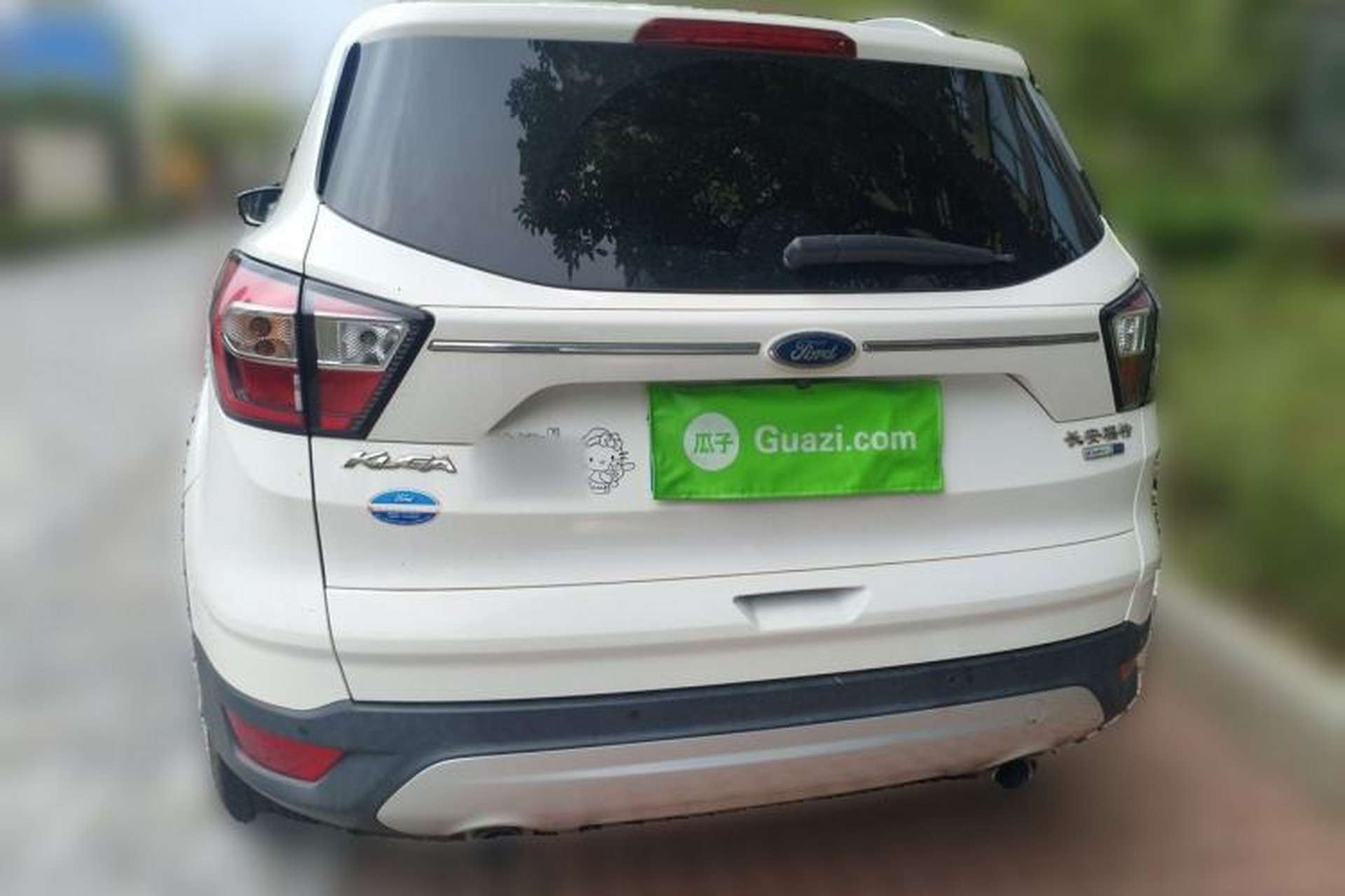 Used Ford Kuga 2017 EcoBoost 180 Four-Wheel Drive Luxury Wing Model Rear