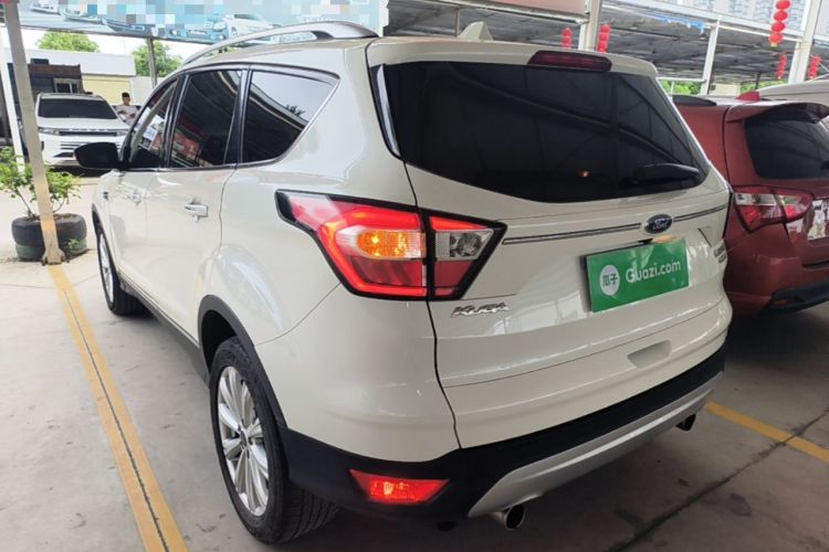 Used Ford Kuga 2017 EcoBoost 245 4x4 Prestige Edition Rear Left 45 Deg