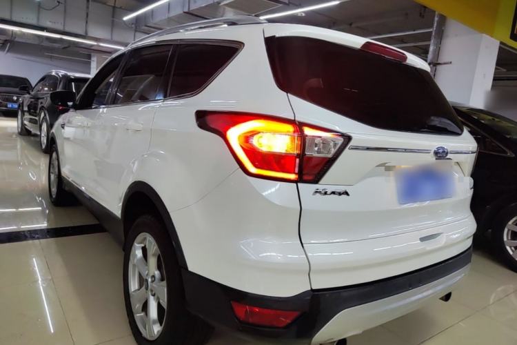 Used Ford Kuga 2017 EcoBoost 180 Two-Wheel-Drive Elite Trim Rear Left 45 Deg