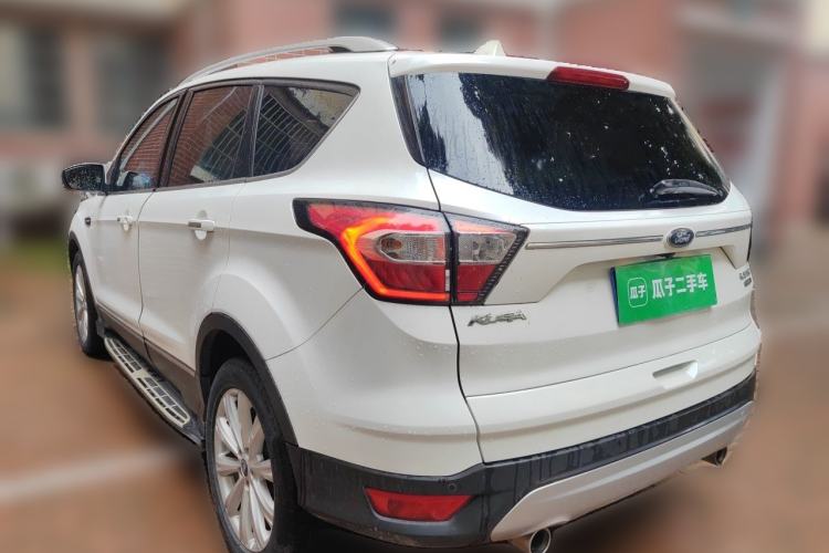 Used Ford Kuga 2017 EcoBoost 180 Four-Wheel Drive Luxury Wing Model Rear Left 45 Deg