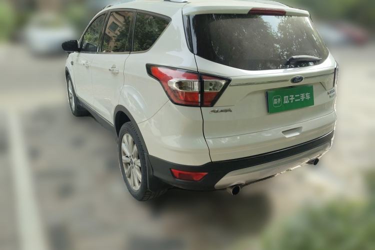 Used Ford Kuga 2017 EcoBoost 245 4x4 Prestige Edition Rear Left 45 Deg