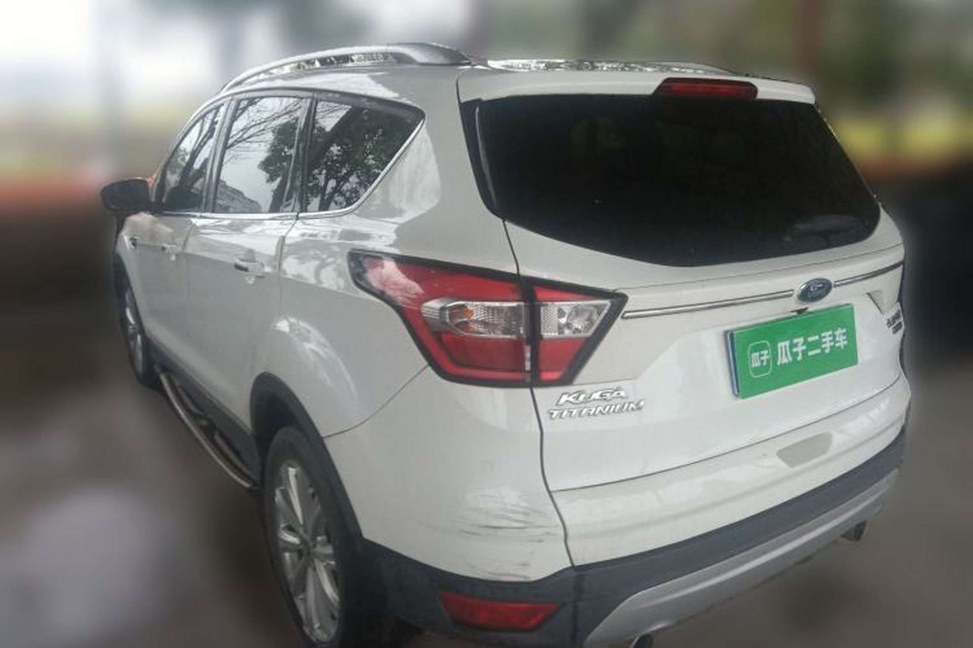 Used Ford Kuga 2017 EcoBoost 245 Four-Wheel Drive Titanium Edition Rear Left 45 Deg