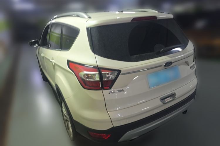 Used Ford Kuga 2017 EcoBoost 245 4x4 Prestige Edition Rear Left 45 Deg