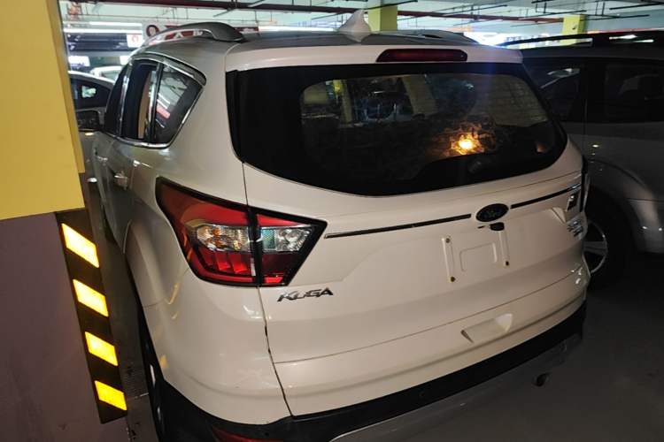Used Ford Kuga 2017 EcoBoost 180 Two-Wheel-Drive Tiger Leap Model Rear Left 45 Deg