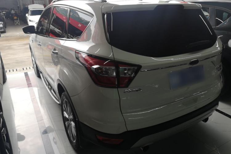 Used Ford Kuga 2017 EcoBoost 180 Four-Wheel Drive Luxury Wing Model Rear Left 45 Deg
