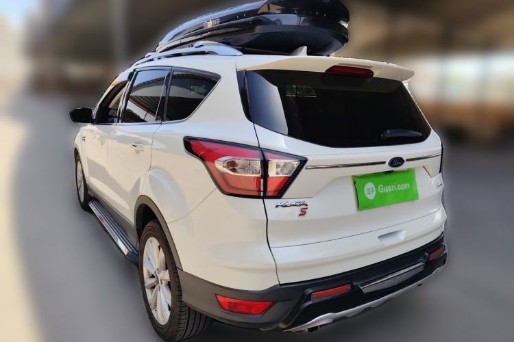 Used Ford Kuga 2017 EcoBoost 245 4x4 Prestige Edition Rear Left 45 Deg