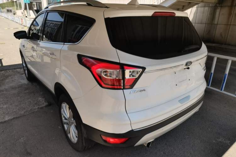 Used Ford Kuga 2017 EcoBoost 245 4x4 Prestige Edition Rear Left 45 Deg