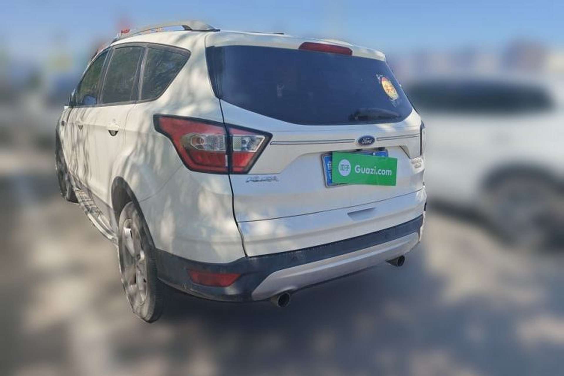 Used Ford Kuga 2017 EcoBoost 180 Two-Wheel-Drive Elite Trim Rear Left 45 Deg