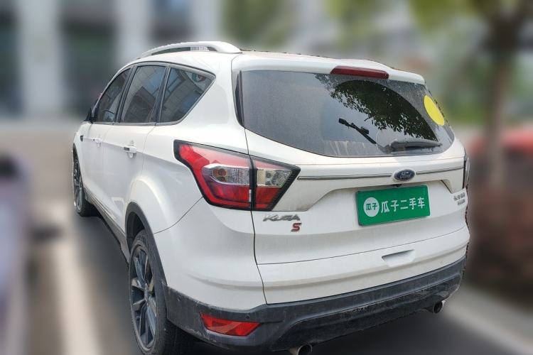 Used Ford Kuga 2017 EcoBoost 245 Four-Wheel-Drive Sport Model Rear Left 45 Deg