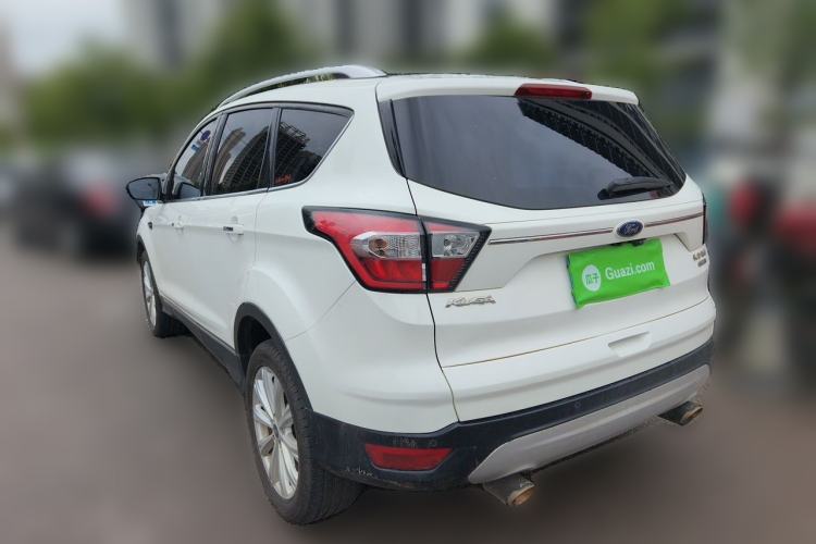 Used Ford Kuga 2017 EcoBoost 245 4x4 Prestige Edition Rear Left 45 Deg