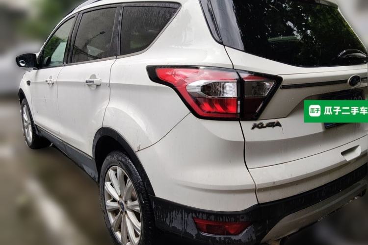 Used Ford Kuga 2017 EcoBoost 245 4x4 Prestige Edition Rear Left 45 Deg