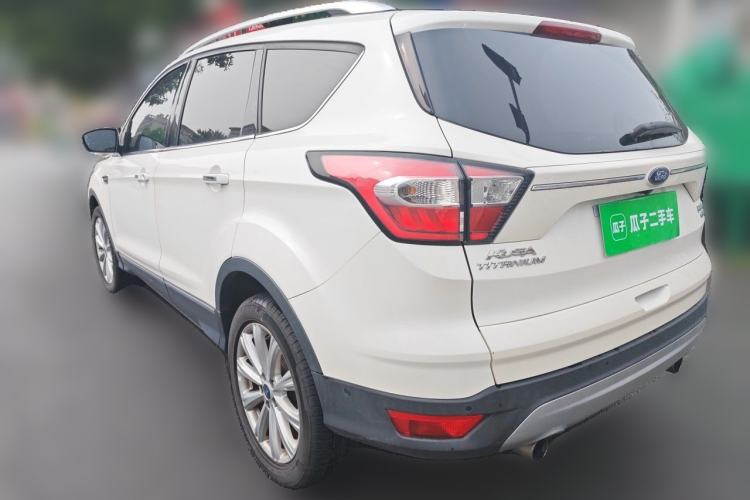 Used Ford Kuga 2017 EcoBoost 180 Four-Wheel Drive Titanium Edition Rear Left 45 Deg